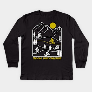 My Path My Way Kids Long Sleeve T-Shirt